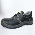 Cheap Wholesale High Quality black steel safety shoes with wide steel toe cap safety boots work shoes
